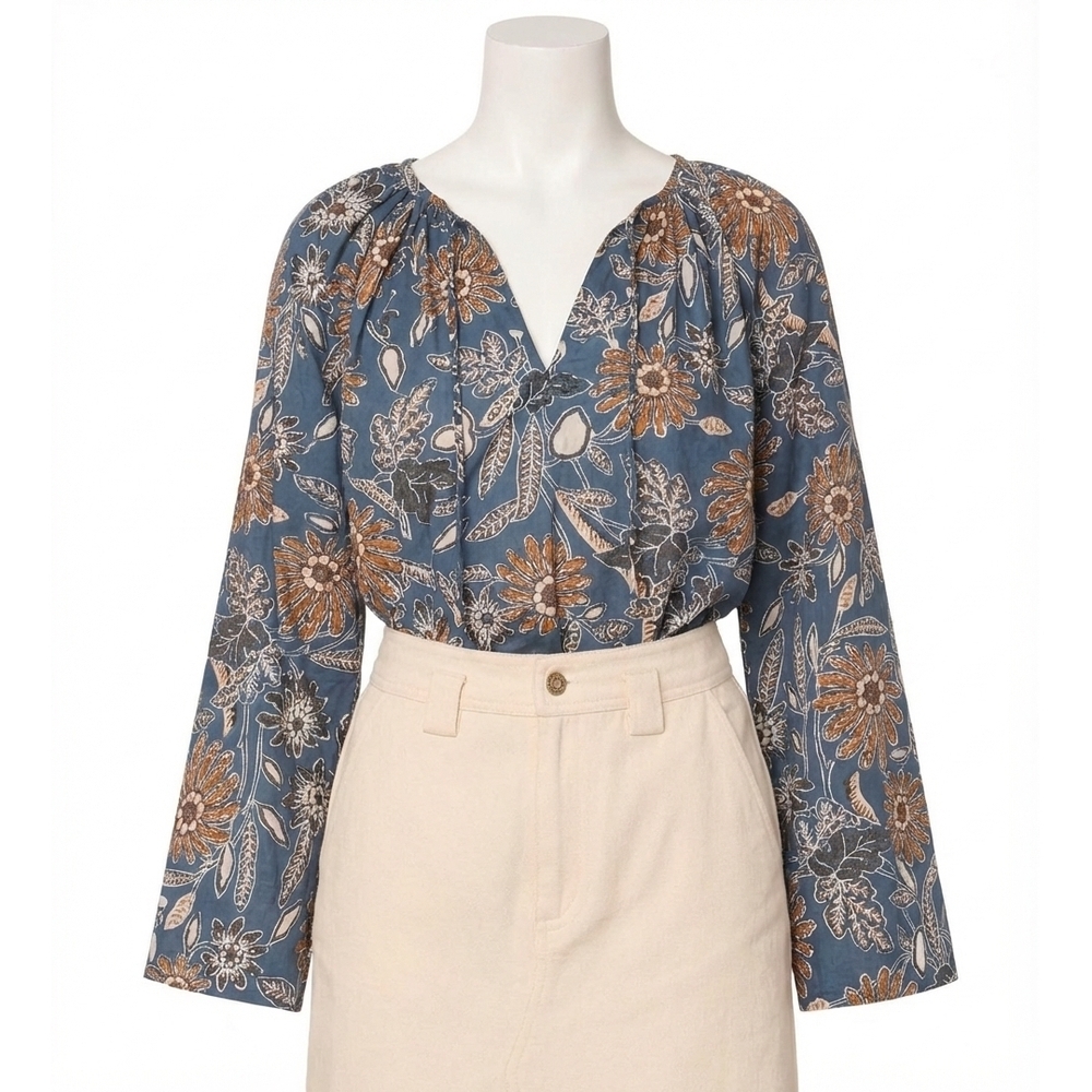 NEW CLEOBELLA allison blouse in magnolia floral print